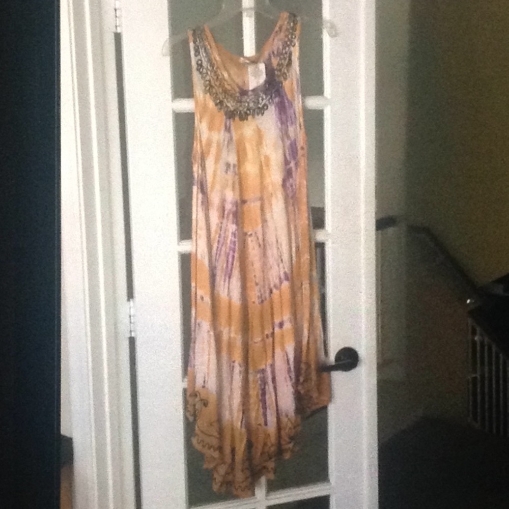 Sleeveless Tie-dye Dress “New”